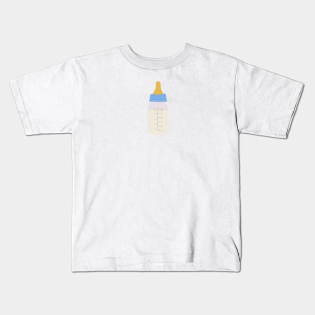 Baby bottle Kids T-Shirt by Artofcuteness